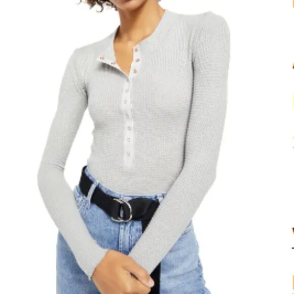 Free People Henley - Picture 1 of 9